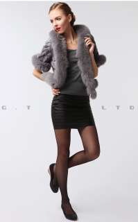 0402 women mink fur coat coats garment jacket with fox fur collar for 