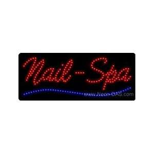  Nails Spa Outdoor LED Sign 13 x 32