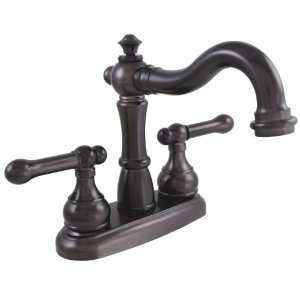 LDR 950 43017ORB Exquisite Bathroom Faucet, Dual Handle, With Pop Up 