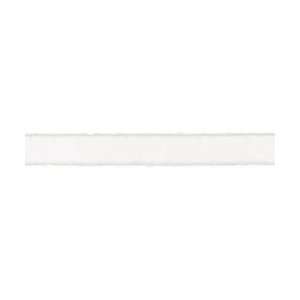  May Arts Sheer Tinsel Edge Ribbon 1X30 Yards White