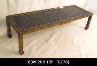 Long Asian Style Mid Century Modern Coffee Table(0773)*.  