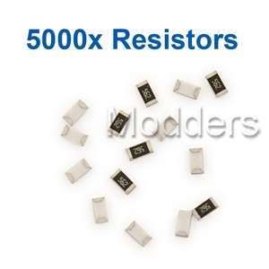 50 Value 0805 SMD Resistor Kit (0R~10MR) 5% 5000pcs  