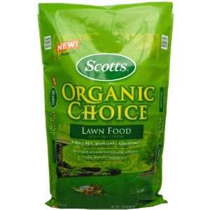  Scotts 46304 29 Pound Organic Choice Lawn Food Patio 