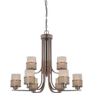  Satco Products Inc 60/4789 Fusion   9 Light Chandelier w 