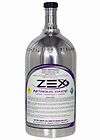 New ZEX 2lb Polished Nitrous Oxide NOS Bottle with Hi Flow Valve 