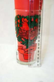 Pepsi Cola 12 Days of Christmas Collector Glass Day 3 French Hens 