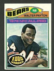 1977 Topps   Walter Payton #360 Chicago Bears  