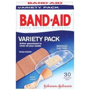 4848 Bandage BandAid Wound Sterile Variety Pack Assorted Sheer Ca Part 