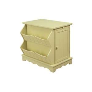    Powell Color Story Butter Yellow Recliner Table