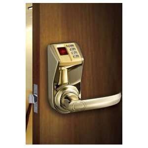   golden 3398 fingerprint pin code & key door lock