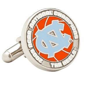  2009 North Carolina Tar Heels Commemorative Cufflinks 