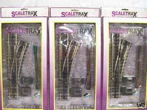 MTH # 45 1009 Scale Trax 0 54 Right Hand Switch *3 Pack  
