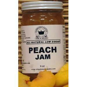 Peach Jam, All Natural/Low Sugar, 9 oz  Grocery & Gourmet 