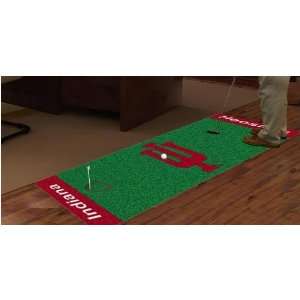 Indiana University   24x96 Golf Putting Green Mat  