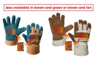 Heated Utility Work Glove  Includes Free Hand Warmer  