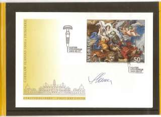 Sweden 2000 Slania 1000th Stamp issue MS, MS Proof & FDC all 3 signed 