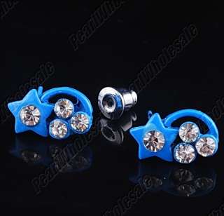 wholesale 24pairs enamel rhinestone earring P&P FREE  