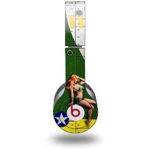  Bomber Plane Pin Up Girl Decal Style Skin (fits genuine Beats Solo 