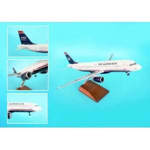  Skymarks Us Airways A320 1100 with wood Stand & Gear Nc 