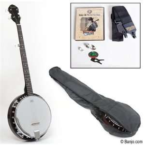  Savannah SB 100 5 String Banjo with Starter Pack Toys 