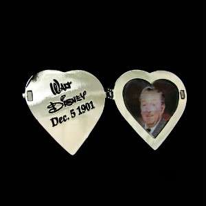 100 Years 0f Dreams Walt Disney #77 Heart Locket Pin  