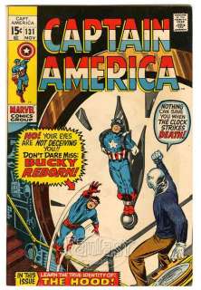 Captain America #131 (1970) VG+ 4.5 Marvel Comics  