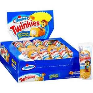 X6 Boxes of Hostess Golden Twinkies Cakes  