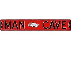  Arkansas Razorbacks Red Man Cave Street Sign Sports 