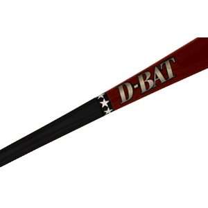  D Bat Pro Birch 72 Two Tone Baseball Bats BLACK/CHERRY 30 