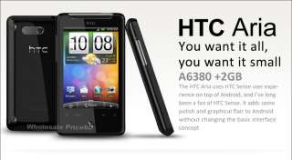 HTC ARIA (UNLOCKED) AT&T T MOBILE + 2GB 3G GPS 5MP WIFI ANDROID G9A 