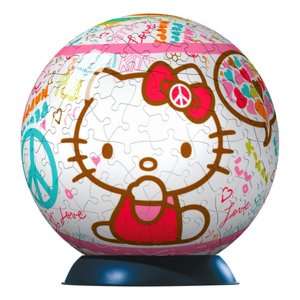   Hello Kitty Peace and Love   240 piece puzzleball by 