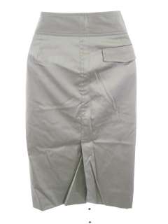 NWT ZARA WOMAN Olive Green Straight Pencil Skirt Sz 4  
