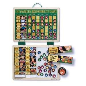  Magnetic Responsibility Chart Toys & Games