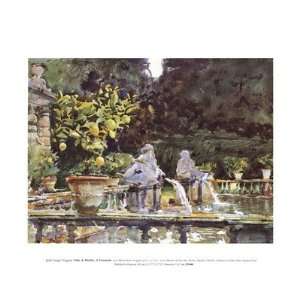  Villa Maria Finest LAMINATED Print John Singer Sargent 