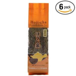 Yamamotoyama Loose Hoji Cha Roasted Green Tea, 3.5 Ounce Bags (Pack of 