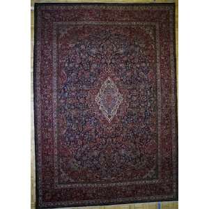  10x14 Hand Knotted kashan Persian Rug   1010x146