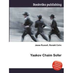 Yaakov Chaim Sofer Ronald Cohn Jesse Russell  Books