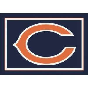 Milliken NFL Spirit Chicago Bears Football Rug   533321/1016   54 x 