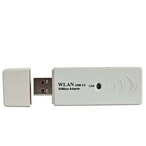  54Mbps 802.11g Wireless LAN USB 2.0 Adapter
