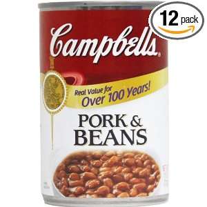 Campbells Pork and Beans, 19.75 Ounce (Pack of 12)  