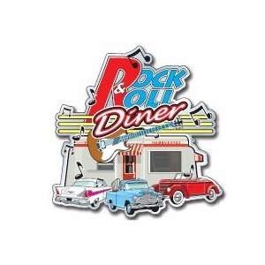  Se Kure DM 5557 R&R Diner Acrylic Mirror 24 x 24