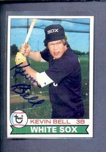   Topps SIGNED/AUTO/AUTOGRAPHED KEVIN BELL White Sox (111204)  