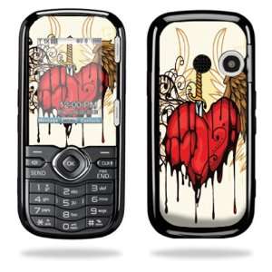   Sticker for LG Cosmos   Stabbing Heart Cell Phones & Accessories