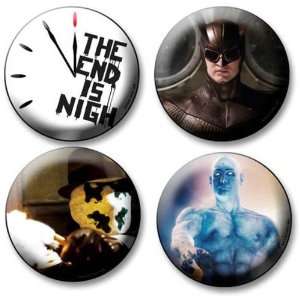    NECA Watchmen Movie The End Is Nigh 4 Pin Set Toys & Games