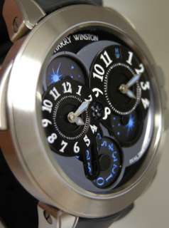Harry Winston Z4 Zalium Dual Time Zone Limited Edition Watch 95% LNIB 