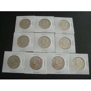  2006 Through 2010 P & D Mint Kennedy Half Dollar Coin Set 