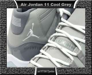 2010 Nike Air Jordan 11 XI Cool Grey US 8~10 space jam  