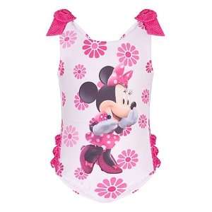  Floral Minnie Mouse Swimsuit   5T 