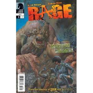  Rage #3 Arvid Nelson, Andrea Mutti Books