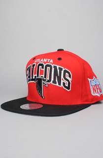 Mitchell & Ness The NFL Arch Snapback Hat OS Red  